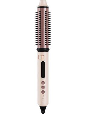 Retractable 1.25" Curling Wand & Brush - Fast Styling Tool for Gorgeous Curls
